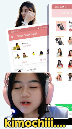 Stiker WA Cewek Cantik Seksi screenshot 1