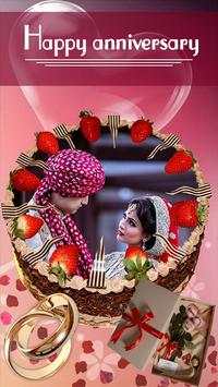 Name Photo On Anniversary Cake screenshot 3