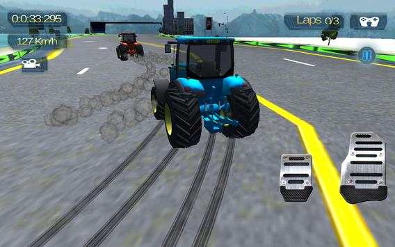 Tractors Racing 3D screenshot 2