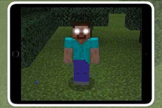 Herobrine-Mod for Minecraft PE screenshot 1