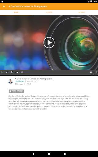 KelbyOne App 6 تصوير الشاشة