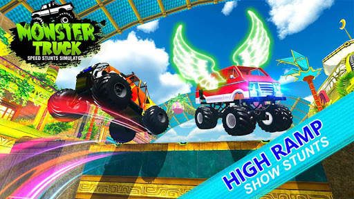 Monster Truck Speed Stunts Simulator screenshot 5