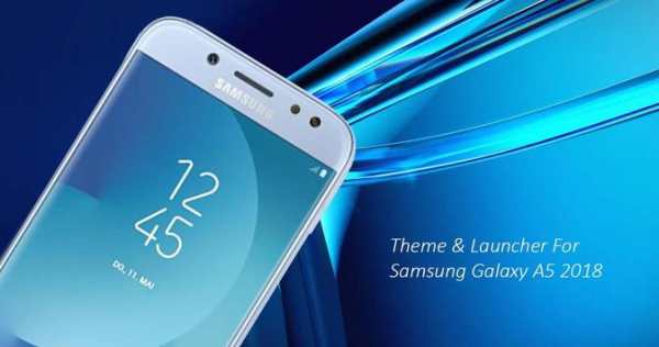 Theme for Samsung Galaxy A5 2018 screenshot 1