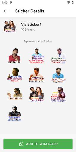 Tamil Stickeroo ⚡️- WA Stickers screenshot 3