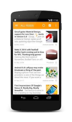 Lite RSS 5 تصوير الشاشة
