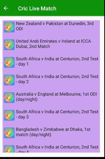 Cric Live Schedule screenshot 3