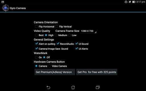 Gyro Camera screenshot 3