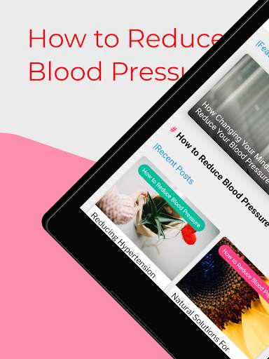 How to Reduce Blood Pressure | Blood pressure App screenshot 5