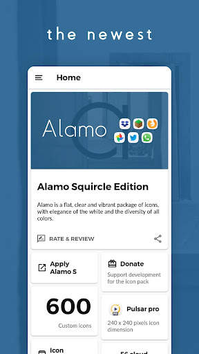 Alamo Icon Pack - Squircle Edition screenshot 1