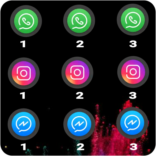 Dual Apps, Multiple App Cloner Parallel Space أيقونة
