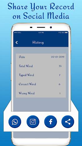 Learn Typing in Mobile - Typing Speed Master Test screenshot 6