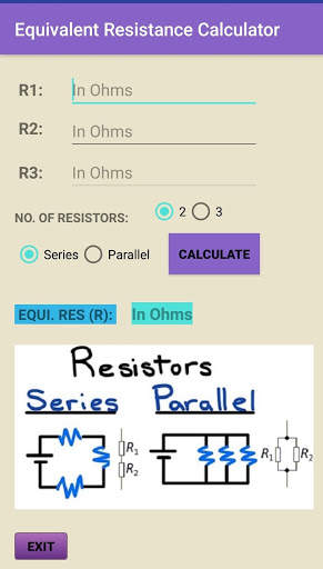 Equivalent Resistance Calculator screenshot 1