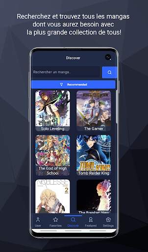 Manga UP! lecteur gratuit screenshot 1