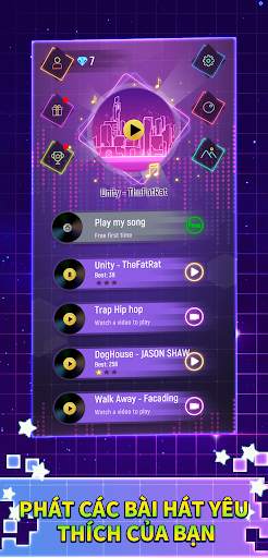 Tiles Hop Ball - Neon EDM Rush screenshot 4