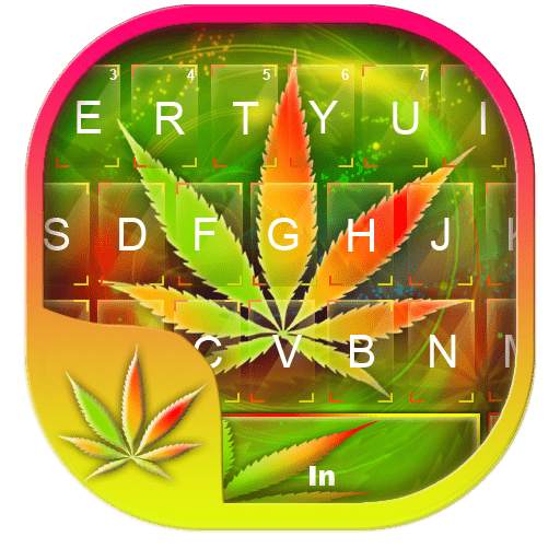 Colorful Rasta Keyboard Theme 2.0