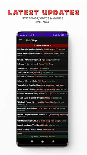 BestWap : Songs, Movies & More screenshot 2
