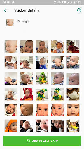 Stiker Wa Cipung Lucu Gerak screenshot 4