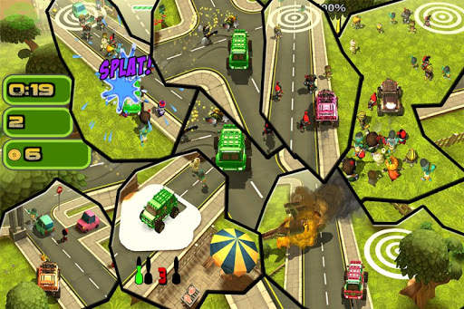 Crush zombies in this Truck driving simulator 2 screenshot 3