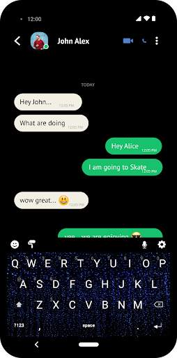 Dark Keyboard screenshot 5