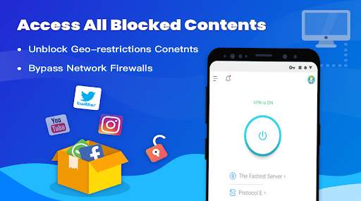 Super Free VPN Client Unlimited Proxy Unblocker screenshot 1