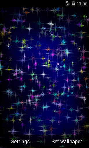 Shiny Stars Live Wallpaper screenshot 5