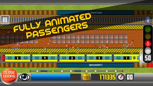 Subway Simulator 2D - city metro train driving sim screenshot 5