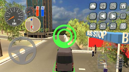 Van Minibus Car Simulator Game screenshot 2