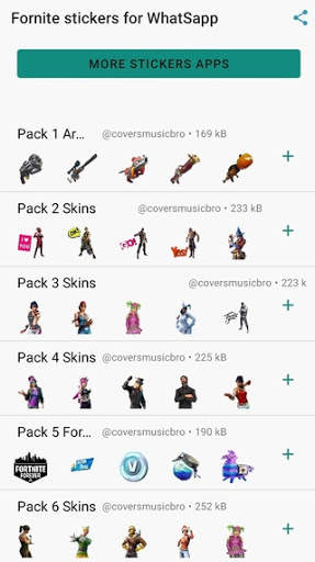 Stickers de Fornite para WhatSapp - WAStickers screenshot 7