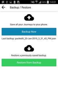 Packed It, Travel Packing List screenshot 7