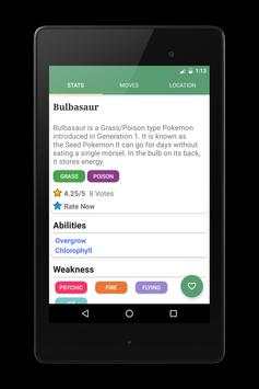 Ultimate Pokedex for Pokemon screenshot 10