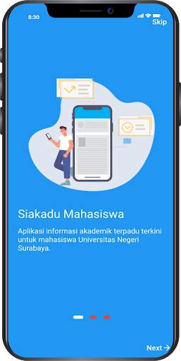 Siakadu Mahasiswa Mobile Apps Unesa screenshot 1