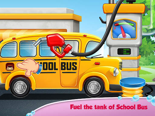 School Bus Wash & Repair Game screenshot 5