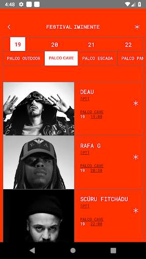 Festival IMINENTE screenshot 2