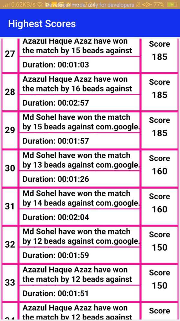 shologuti(ষোল গুটি)-sholo guti-tiger trap-16 beads screenshot 7