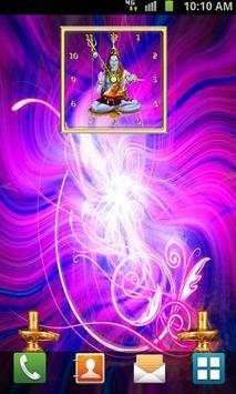 God Shiva Clock Live Wallpaper screenshot 3