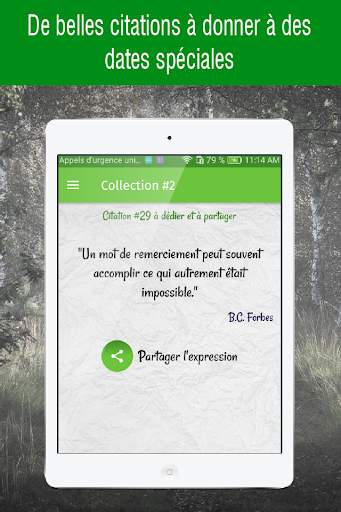 citations d'appréciation, citations et proverbes screenshot 7