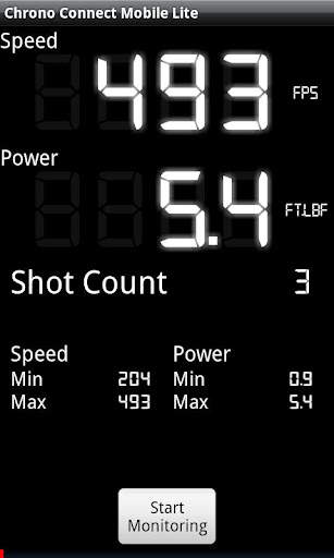 Chrono Connect Mobile Lite screenshot 1