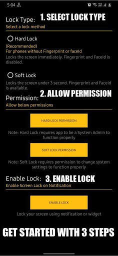 Screen Lock Button: Fingerprint, FaceId 1 تصوير الشاشة