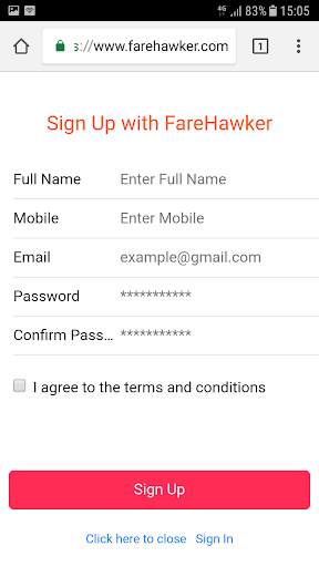 FareHawker -Flight Ticket & Airlines Group Booking screenshot 7