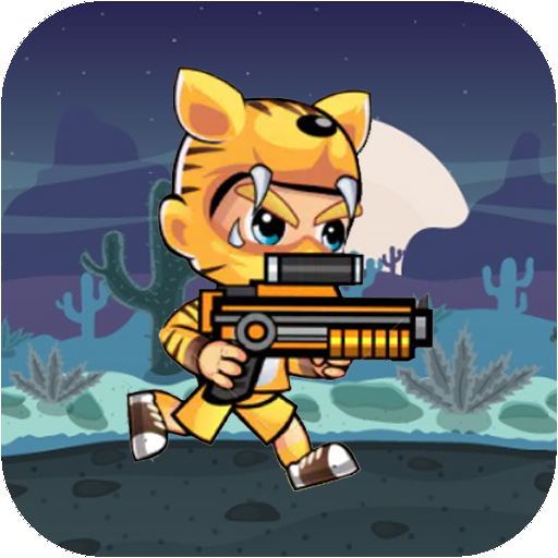 Boy Tiger Runner and Shoot icon