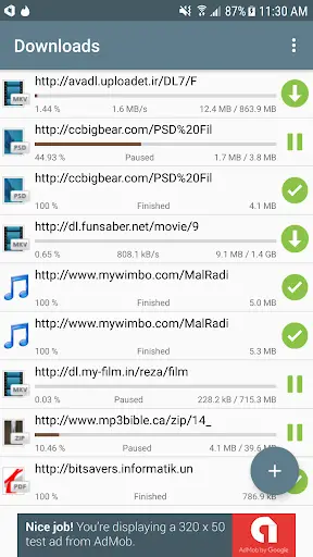 Download Manager For Android screenshot 2