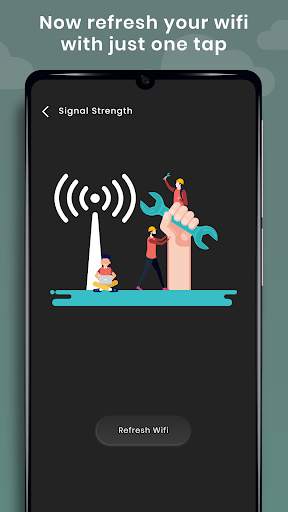 Wifi Refresh & Signal Strength screenshot 2