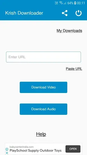 Krish Audio & Video Downloader screenshot 2