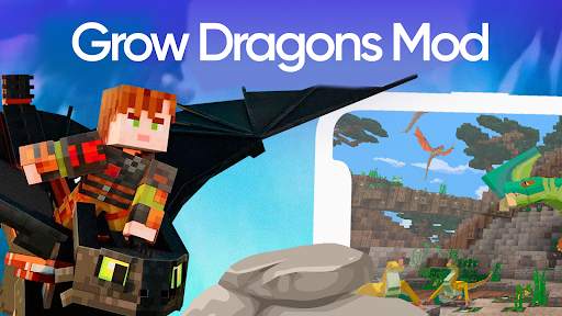 Grow Dragons Minecraft Mod screenshot 1