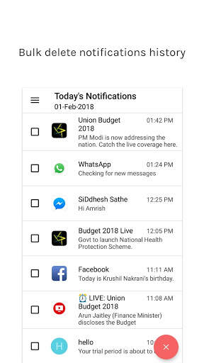 Notification Log - History 6 تصوير الشاشة