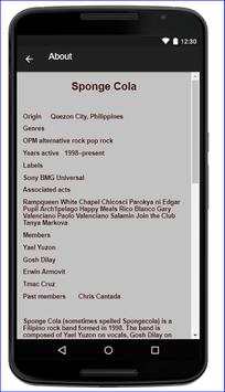 Sponge Cola Music Lyrics screenshot 2
