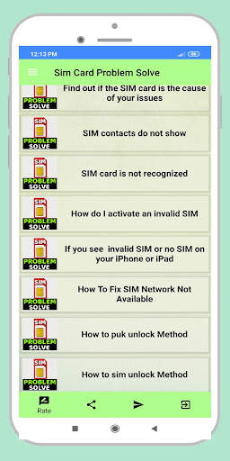Sim Card Problem Solve screenshot 3
