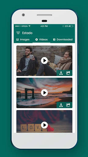 Estado - Status Saver for WhatsApp screenshot 2