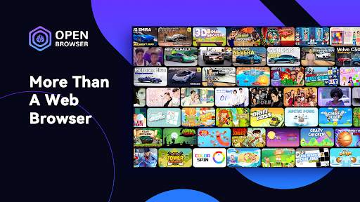 Open Browser - TV Web Browser screenshot 1