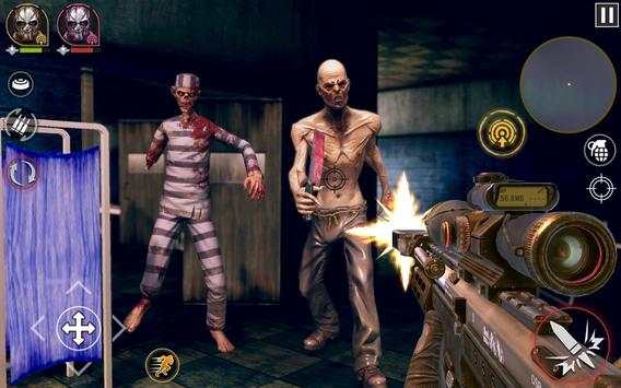 Zombie shooting: FPS Zombie hunting Game screenshot 1